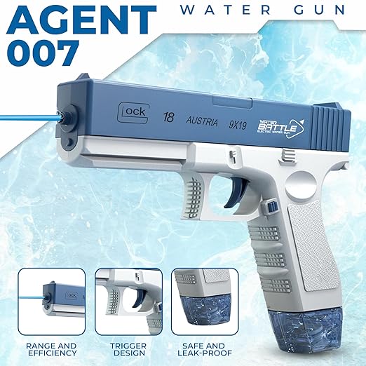 Agent 007 Electric Water Gun